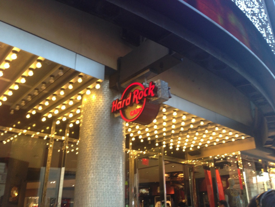 Hard Rock Cafe!