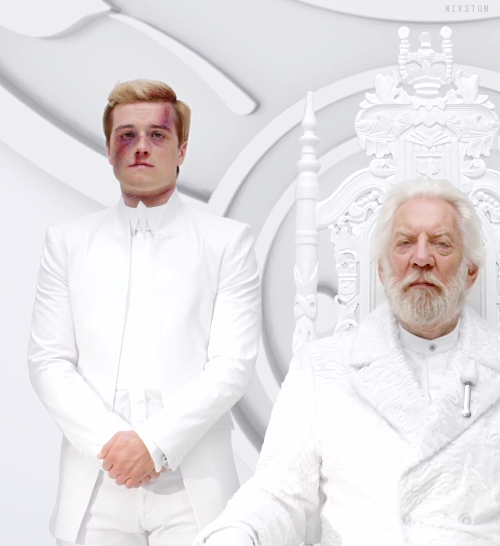 Peeta without Capitol's makeup 